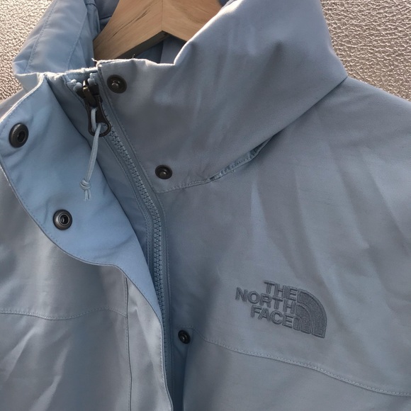 Northface west oak city trench jacket in blue - Picture 7 of 15